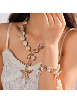 Amorenmore - SeaBreeze Jewelry Ocean Whisper Shell Jewellery Set