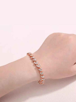 Amorenmore - Rose Radiance Crystal Bracelet
