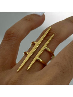 Amorenmore - Velra Twin Line Adjustable Ring