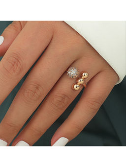Amorenmore - Orbit Luxe Trio Crystal Ring