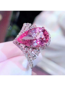 Amorenmore - Rose Elan Teardrop Ring Teardrop Ring