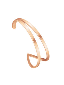 Amorenmore - Rose Loop Open Cuff Bracelet