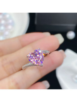 Amorenmore - Starlit Amour Adjustable Ring