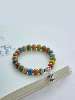 Amorenmore - Mystic Paws Charm Beaded Bracelet