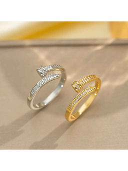 Amorenmore - Royal Crimson Halo Adjustable Ring