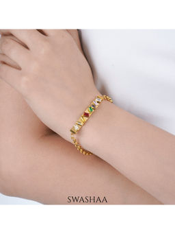 SWASHAA - Irony 18K Gold Plated Bracelet
