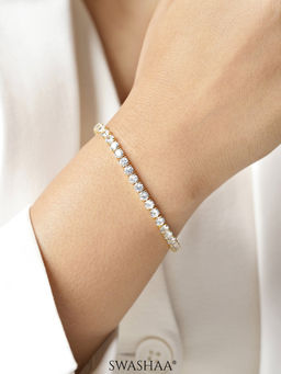SWASHAA - Orion Whte Diamond Women's Bracelet