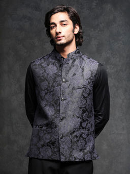 Rare Rabbit - Floral Jacquard Bandi