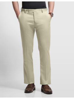 Arrow - Polyester Straight Mid Waist Regular Fit Solid Trouser