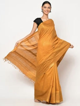 Fabindia - Tussar Cotton Woven Sari