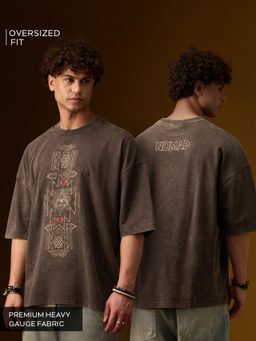 The Souled Store - Nomad: Sandstorm Mens Super Oversized T-Shirt