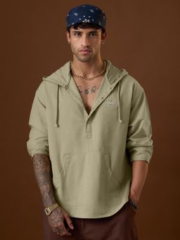 The Souled Store - Nomad Grassland Mens Oversized Hoodie
