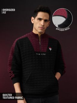 The Souled Store - Official Naruto: Shadows Of The Uchiha Mens Oversized Sweatshirt