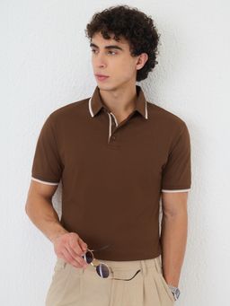 The Souled Store - Pique: Biscuit Mens Polo T-Shirt