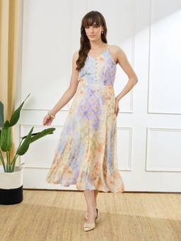 Latin Quarters - Women's Casual Printed Dress