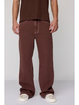 FREAKINS - Men's Mocha Straight Fit Denim Jeans