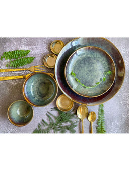 Amalfiee Ceramics - Navhara Luncheon Dinner Plate Set Of 6