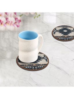 Mona B - Ethnic Multi-Color Coasters (Pack of 4)