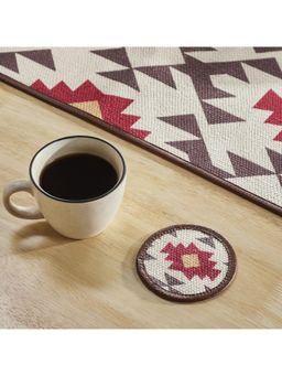 Mona B - Ethnic Multi-Color Coasters (Pack of 4)