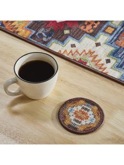 Mona B - Ethnic Multi-Color Coasters (Pack of 4)
