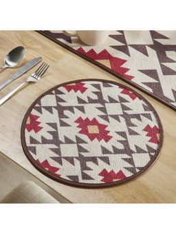 Mona B - Polyester Ethnic Multi-Color Table Mats (Pack of 2)