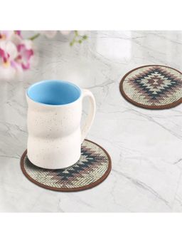 Mona B - Ethnic Multi-Color Coasters (Pack of 4)