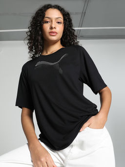 Puma - Evostripe Women Relaxed Fit T-Shirt Black