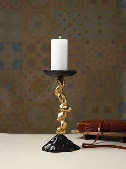 De Maison Decor - Stones Orivia Black Candle Holder