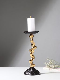 De Maison Decor - Stones Orivia Black Candle Holder