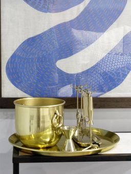 IAAH - Irenic Gold Round Tray