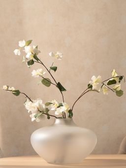IAAH - Frost Whisper Vase Off White