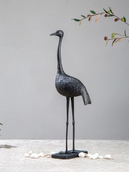 IAAH - Crane Sculpture Black
