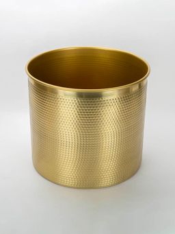 IAAH - Hammered Planter Gold