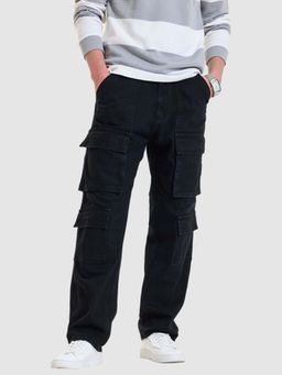 Snitch - Black Relaxed Fit Jeans