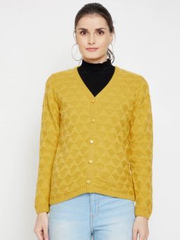 Madame - Mustard Cardigans for Women