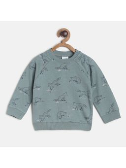 MINI KLUB - Baby Boys Olive Sweat Shirt