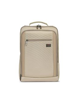 VIP - Vogue Beige Laptop Backpack 22L with 17 Inch Laptop Compartment