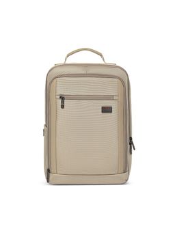 VIP - VOGUE Beige Laptop Backpack 27L with 17 Inch Laptop Compartment, 5L Expander