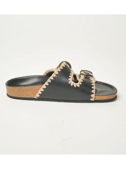 MyMy Footwear - Urban Flow Black Sandal