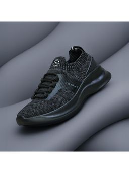 Neeman's - Fuse Knit Sneakers for Men - Black