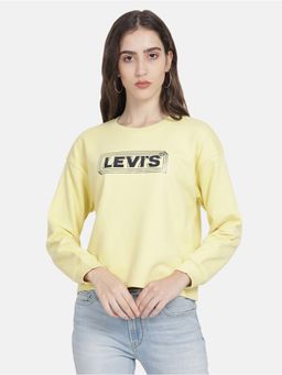 Levi's - Womens Regular Fit Yellow T-Shirt