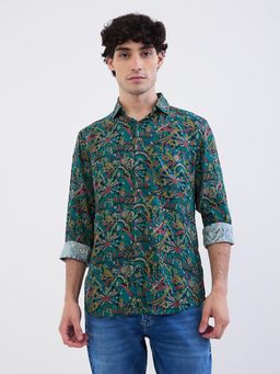 Spykar - Aquatic Slim Fit Casual Shirt for Men