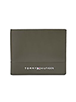 Tommy Hilfiger - Men's Slimfold Leather Wallet Cuiaba - Olive