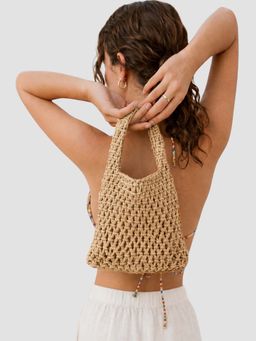 EcoRight - Macrame Mini Bag - Toffee