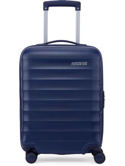 American Tourister - Barcelona Solid 8 Spinner Wheel Hard Side Trolley Bag - Blue