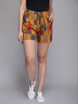 Aditi Wasan - Multi-Colored Women Regular Fit Shorts