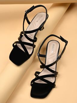 ROCIA - Black Women Kitten Heels