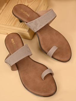 ROCIA - Brown Women Block Heels
