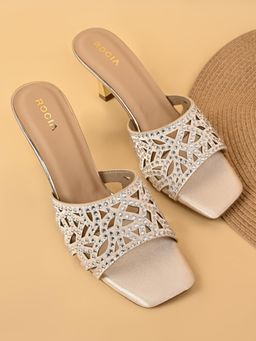 ROCIA - Gold Women Stiletto Heels