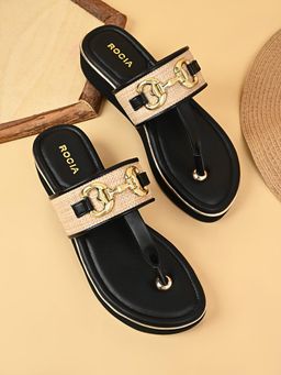ROCIA - Black Women Platform Sandals